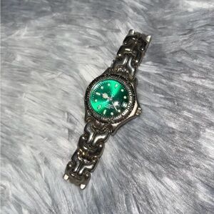 Vintage Green Dial Watch